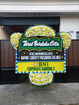 Papan Bunga Duka di Bintan Utara