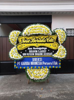Papan Bunga Duka di Bintan Utara