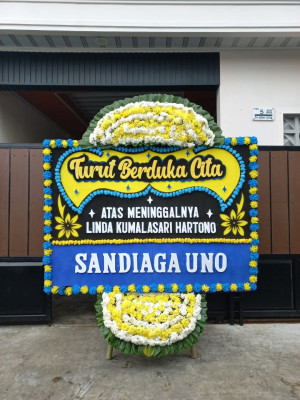 Papan Bunga Duka di Bintan Utara