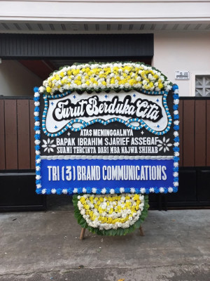 Papan Bunga Duka di Bintan Utara